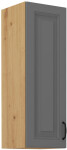 Horní skříňka Stilo 40 G-90 1F Barva korpusu: Dub artisan, Barva dvířek: Grafit