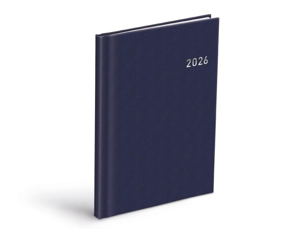 Týdenní diář 2026 MFP T805 A5 - PVC dark blue