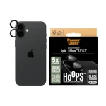 PanzerGlass Hoops Ceramic Apple iPhone 16/16 Plus ochranné kroužky pro čočky fotoaparátu - černý titan (1281)