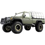 Amewi AMXRock RCX10BTS Scale Crawler Pick-Up mattgrün 1:10, RTR komutátorový 1:10 RC model auta elektrický Crawler RtR 2