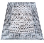 DumDekorace Moderní koberec LUCCA 04 – vícebarevný polyesterový koberec s orientálním vzorem Šířka: 120 cm | Délka: 170 cm