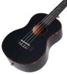 Cascha HH 2305 Premium Mahogany Ukulele Set Black