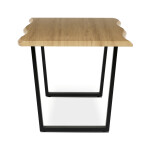 Jídelní stůl 180x90cm, mdf, divoký dub, HT-F4218 OAK