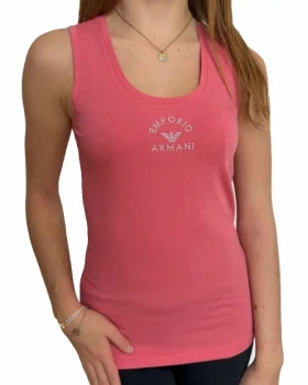 Dámské tílko Emporio Armani 163319 4R223 růžové
