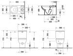 DURAVIT - DuraStyle Basic Splachovací nádržka, Dual-Flush, boční přívod, bílá 0941000005