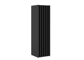 Koupelnová skříňka vysoká SAT Delano 34x125x36 cm černá DELANOV35CD DELANOV35CD