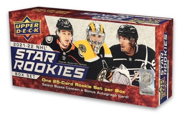 Hokejové Karty NHL 2021-22 Upper Deck Star Rookies Box Set