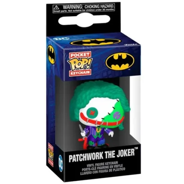 Funko POP! Klíčenka Patchwork Joker (DC Comics)