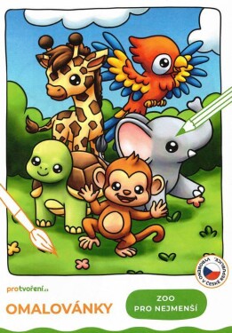 Pro tvoření Omalovánky A5 ZOO pro nejmenší