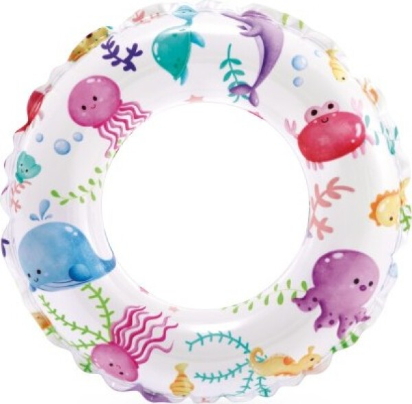 Kruh nafukovací prům. 51cm 3 druhy od 3-6 let v sáčku - Alltoys Intex