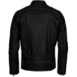 Pánská Kožená Bunda Zelux Cortè Brixton Hnědá Velikost: L