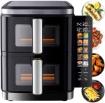 Webber Air Fryer Dual Zone / Horkovzdušná fritéza / 2800 W / 11 l XXL / 2 zóny (05AF901)