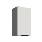 Horní skříňka Aria ANT 40 G-72 1F Barva korpusu: Antracit, Barva dvířek: BL - Black AFM