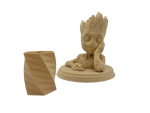 WOOD filament přírodní 1,75 mm Fiberlogy 750 g