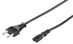 MicroConnect Power Cord CEE 7/16 - C7 1,8 m černá / Napájecí kabel / 250 V / 2,5 A (PE030718)