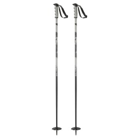 Lyžařské hole Salomon STEEP, Black/Grey délka: 130