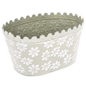 Kovový obal na květináč FE507