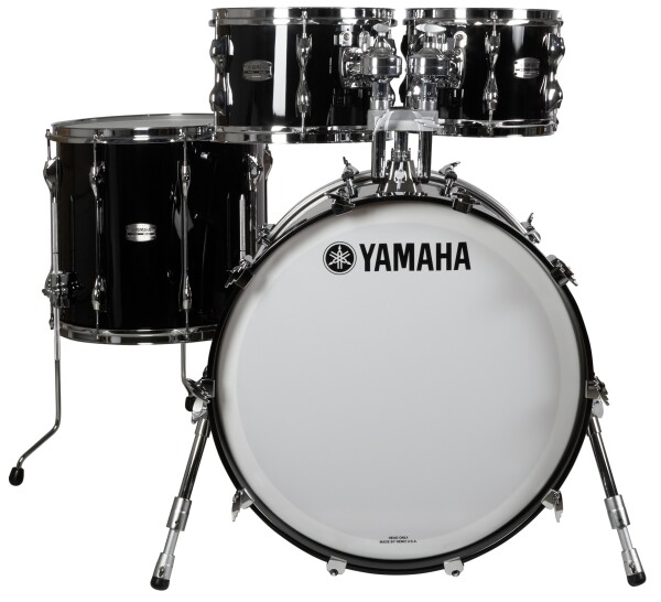 Yamaha Recording Custom Solid Black Fusion Set