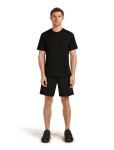 ICEBREAKER Mens 15.5 MerinoFine Jersey SS Tee, Black velikost: L