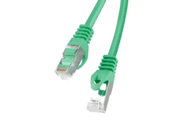 Lanberg FTP CAT6 20m zelená / Patch kabel / RJ45-RJ45 / Fluke Passed (PCF6-10CC-2000-G)