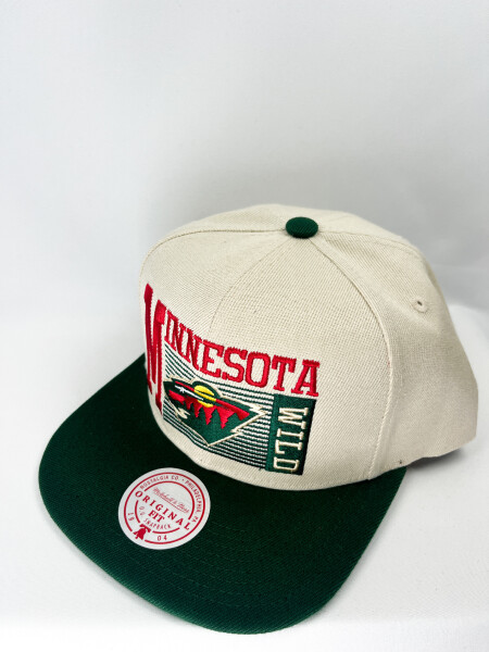 Mitchell & Ness Pánská kšiltovka Minnesota Wild NHL Speed Zone Snapback