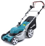 Makita ELM4621 / Sekačka na trávu s pojezdem / 1800W / až 1000 m2 / Záběr 46 cm / Koš 60 L / Šasi: Ocel (ELM4621)