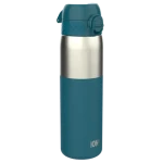 Ion8 Leak Proof Deep Teal 600 ml / Nerezová láhev / Neprodyšná / Bez BPA