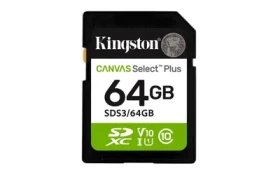 Rozbaleno - Kingston Canvas Select Plus SDXC 64GB / UHS-I V90 / U3 / Class 10 / rozbaleno (SDS3/64GB.rozbaleno)