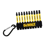 DeWalt DT7275 / Sada bitů s karabinou 3xT20 4xT25 3xT30 / 10 ks (DT7275)