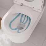 HANSGROHE - EluPura S Závěsné WC se sedátkem SoftClose, Rimless, AquaFall Flush, bílá 60292450