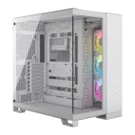 Corsair iCUE 6500X RGB bílá / ATX / 4x USB-A 3.1 / 1x USB-C 3.2 / 3x 120mm / bez zdroje / průhledná bočnice (CC-9011270-WW)