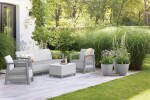 KETER SCANDI LINEA 3 SEATERS SET - Ash grey/Storm grey