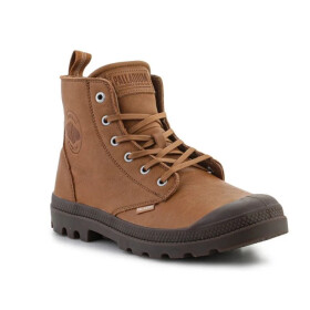 Palladium Pampa Zip Lth Ess U 76888-252-M Dear Brown boty EU 37