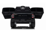 Mamido Elektrické autíčko Dodge Ram černé s majáky 4x4 | 12V10Ah