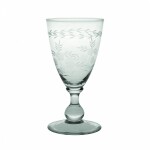 GREEN GATE Sklenička na víno Clear – menší, čirá barva, sklo