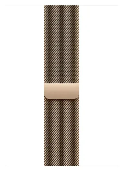 Apple Watch Milanese Loop zlatá / Řemínek milánský tah / S/M / 44–49 mm (MGJ44ZM/A)