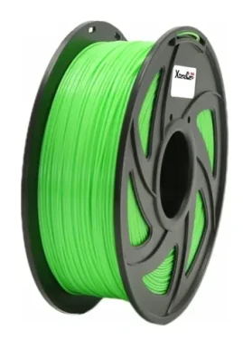 XtendLan PETG filament zelená / struna pro 3D tiskárnu / PETG / 1.75mm / 1kg   (3DF-PETG1.75-LGN 1kg)