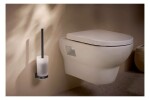 HANSGROHE - AddStoris S WC štětka nástěnná s držákem, matná černá 41782670
