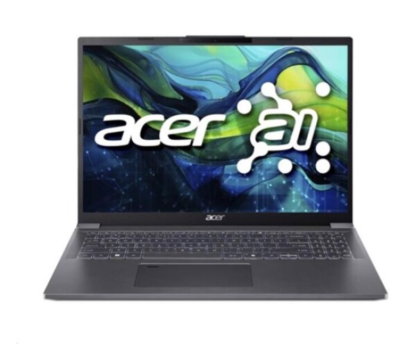 ACER NTB Aspire 16 (A16-71M-56X9),Ultra 5 125H,16" 1920x1200,16GB,512GB SSD,Arc,Linux,Steel Gray EDF_11295297