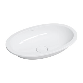 OMNIRES - SHELL M+ zápustné umyvadlo 54 x 34 cm, bílý lesk SHELL540UPBP