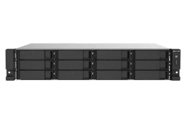 QNAP TS-1273AU-RP-8G / 12x HDD / Ryzen V1500B 2.2 GHz / 8 GB DDR4 / 3.5 SATA / 2x2.5GLAN (TS-1273AU-RP-8G)