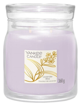 Svíčka YC Signature sklo střední 2knoty Little Luxuries/Lavender Bliss