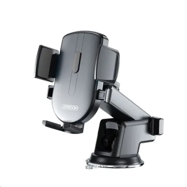 Joyroom JR-OK3 Držák telefonu do auta s teleskopickým ramenem černá / pro telefony se šířkou 60-87mm / přísavka (6941237104120)