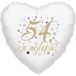 54. narozeniny balónek srdce Balonky.cz 54. narozeniny balónek srdce Balonky.cz