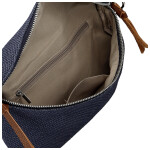 Trendy dámská textilní ledvinka Ayana, modrá