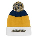 Outerstuff Dětská zimní čepice Nashville Predators NHL Essentials Cuffed Knit W Pom
