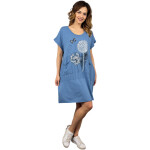 HOSH Dámské šaty Sora Velikost: UNI, Barva: Tmavě modrá