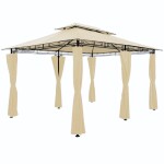 Zahradní altán pavilon DBA TOPAS 4x3m béžový