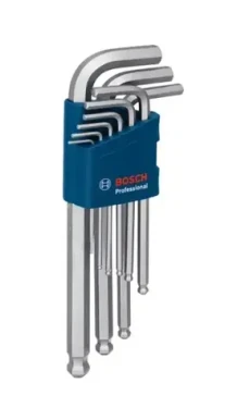 BOSCH 1600A01TH5 / 9dílná sada šestihranných klíčů (1600A01TH5)