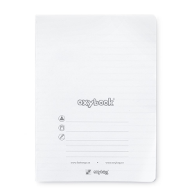 Náplň sešit A5 OXY book 40 listů, tisk 1/1 linky 8mm